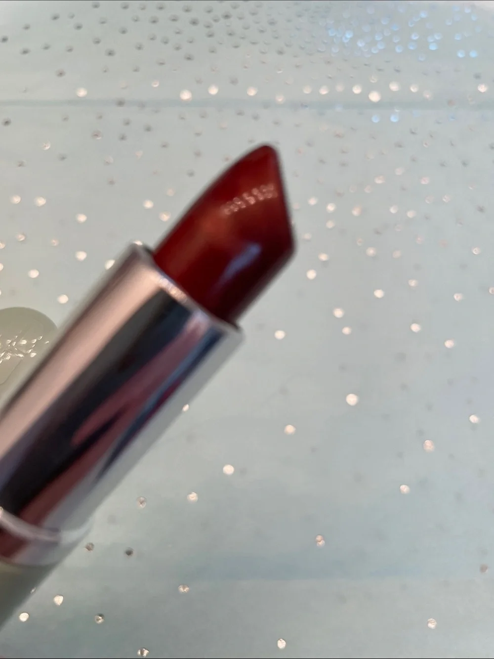 Clinique Color Surge Lipstick Vintage “Sassy Spice” Green Tube Discontinued 0.14